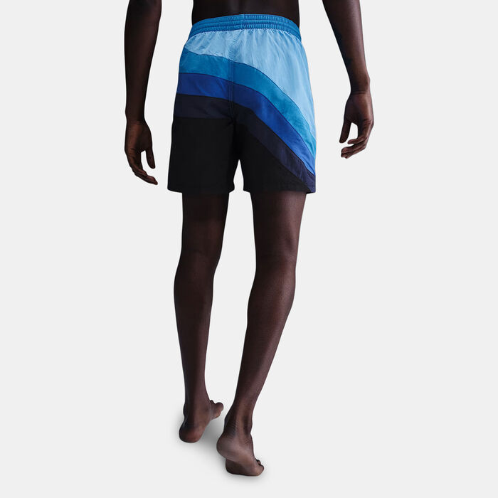 Nike Swim Men's Volley Swimming Shorts Blue Nike Swim Men's Volley Swimming Shorts Blue image number 1