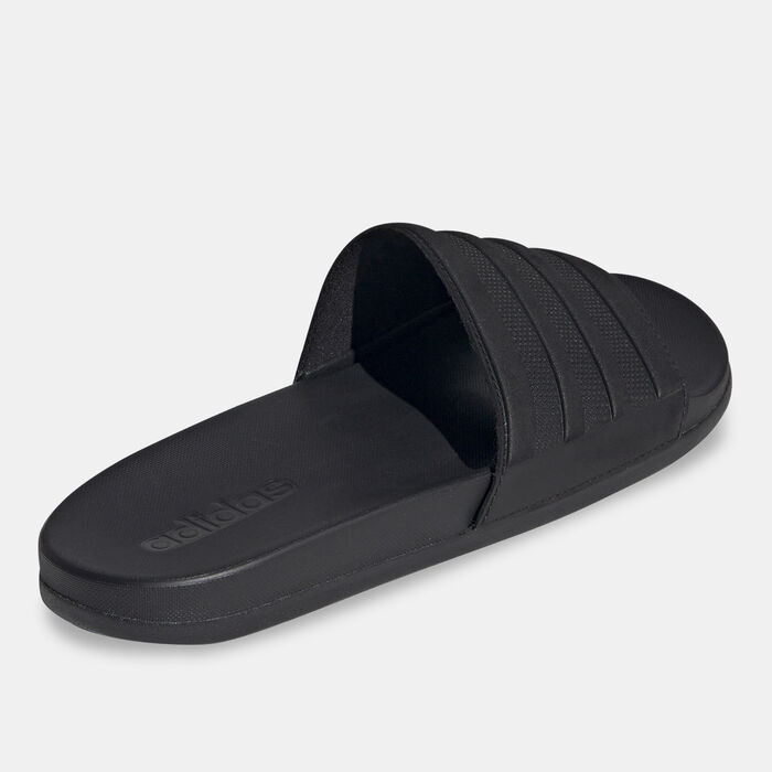 adidas Men's Adilette Comfort Slides Black adidas Men's Adilette Comfort Slides Black image number 2