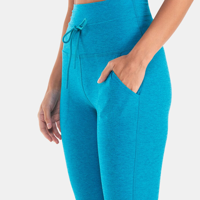 BEYOND YOGA Women's Spacedye Worked Up Leggings Blue image number 3