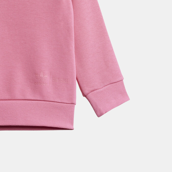 adidas Originals Kids' x Hello Kitty Sweatshirt and Sweatpants Set Pink adidas Originals Kids' x Hello Kitty Sweatshirt and Sweatpants Set Pink image number 1
