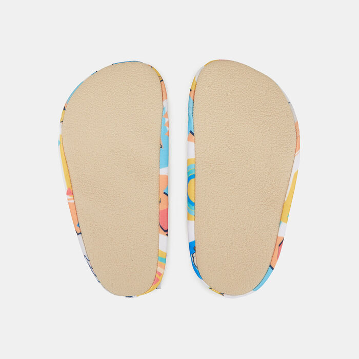 COEGA Kids' Allover Print Pool Beach Shoe Blue COEGA Kids' Allover Print Pool Beach Shoe Blue image number 1