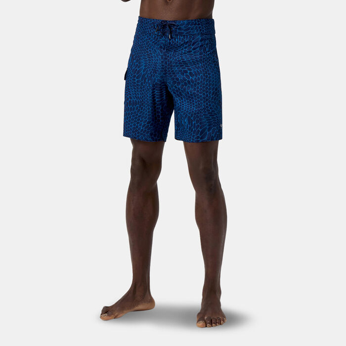 Speedo Men's Lookout Print Board Swimming Shorts Blue Speedo Men's Lookout Print Board Swimming Shorts Blue image number 0