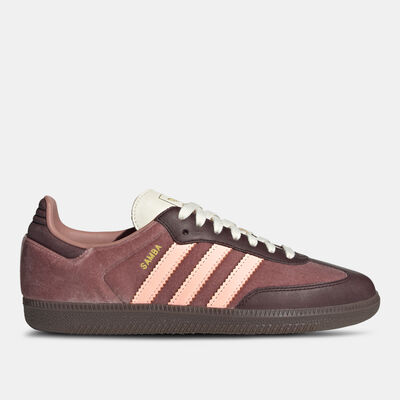 adidas Originals Women's Samba OG Shoes Brown adidas Originals Women's Samba OG Shoes Brown