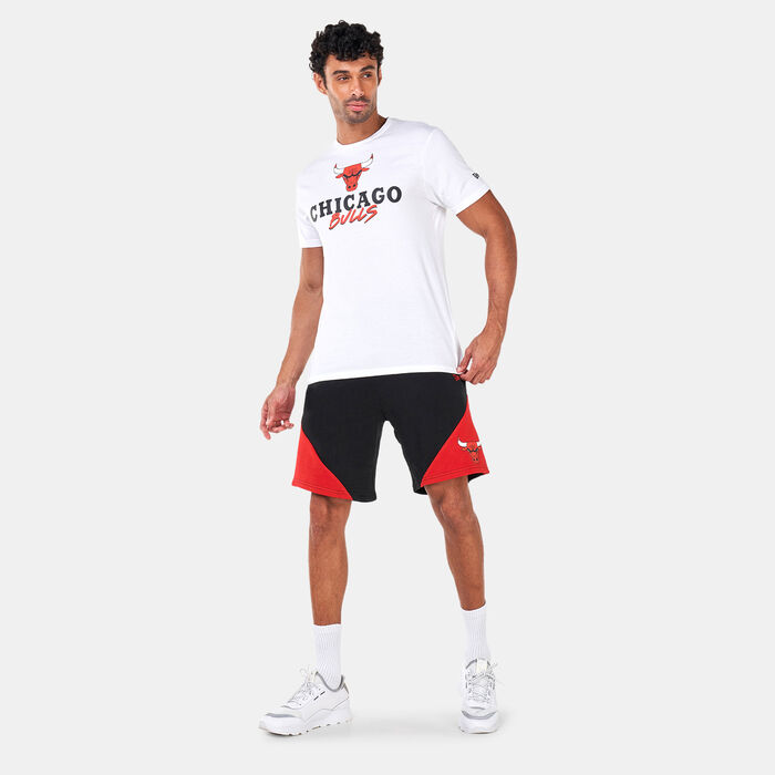 New Era Men's NBA Chicago Bulls Team Shorts Black image number 2