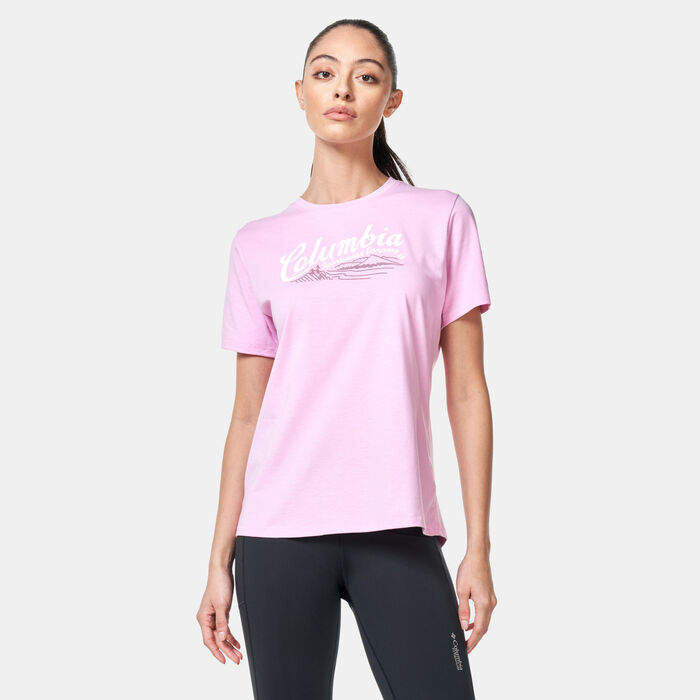 Columbia Women's Sun Trek™Graphic T-Shirt Pink Columbia Women's Sun Trek™Graphic T-Shirt Pink image number 0