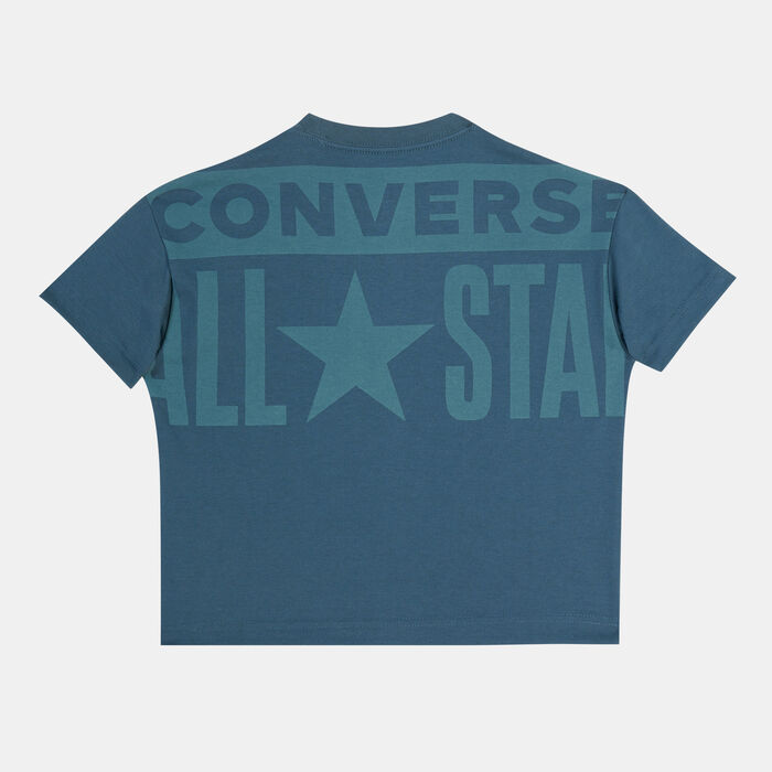 Converse Kids' All Star Graphic T-Shirt Green Converse Kids' All Star Graphic T-Shirt Green image number 1