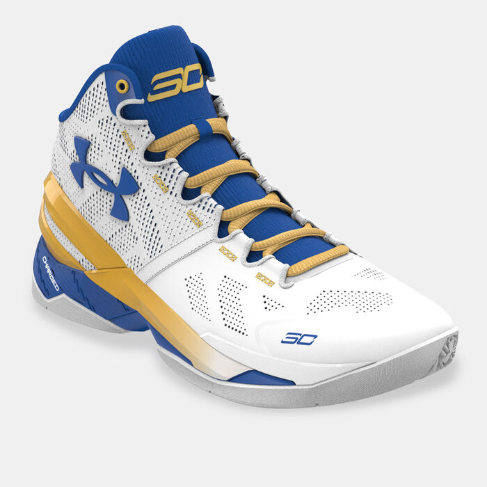 Under Armour Curry 2 Basketball Shoes White Under Armour Curry 2 Basketball Shoes White image number 1