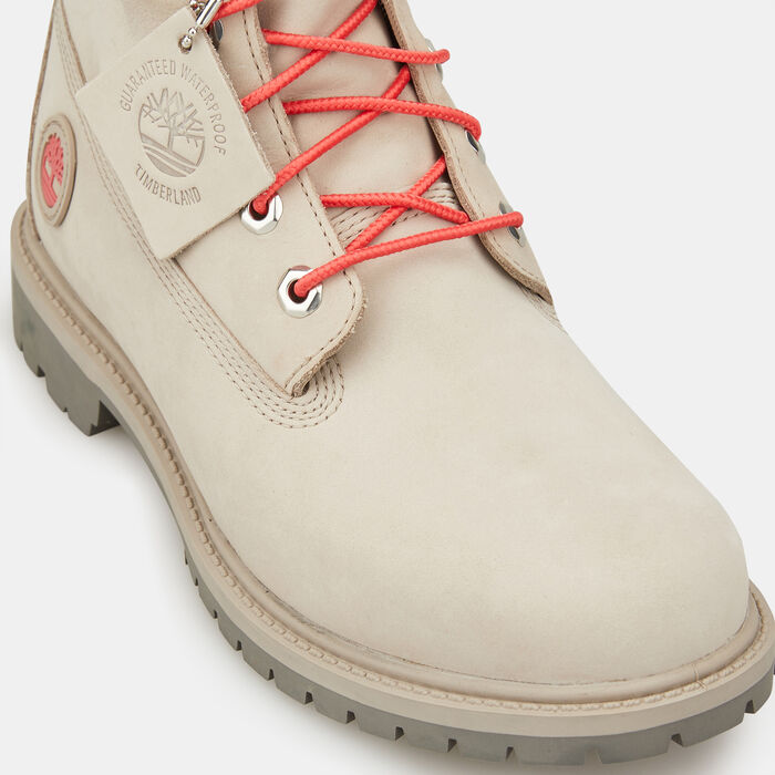 Timberland Women's 6-Inch Heritage Cupsole Waterproof Boot Beige Timberland Women's 6-Inch Heritage Cupsole Waterproof Boot Beige image number 4