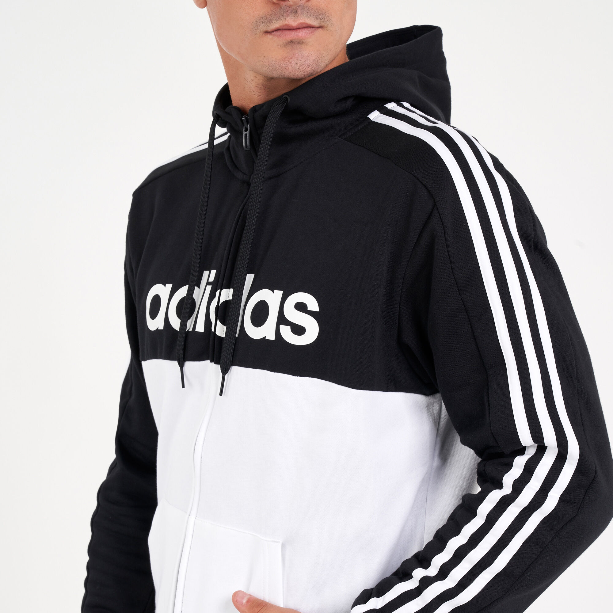 adidas Originals adicolor three stripe track jacket in black | ASOS