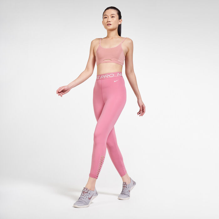 Buy Nike Women's Yoga Luxe Indy Sports Bra Pink in KSA -SSS