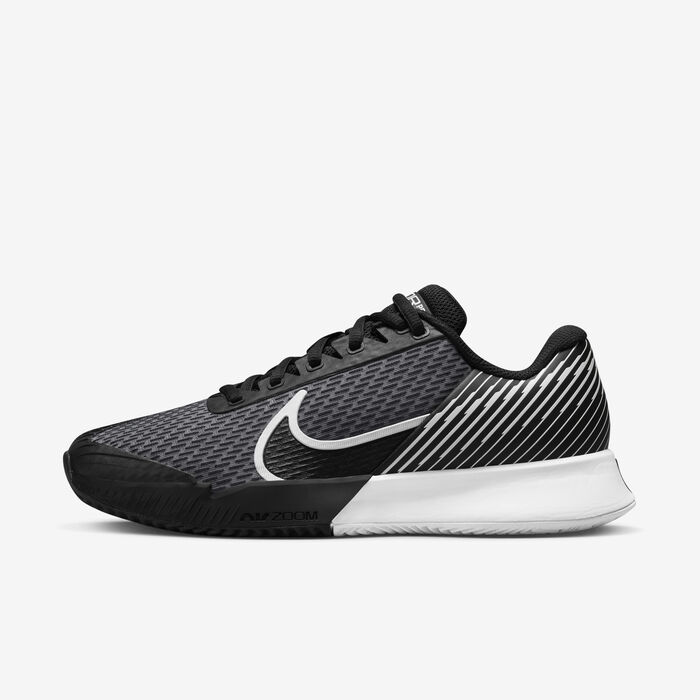 Nike Women's Court Air Zoom Vapor Pro 2 Clay Tennis Shoes Black Nike Women's Court Air Zoom Vapor Pro 2 Clay Tennis Shoes Black image number 0