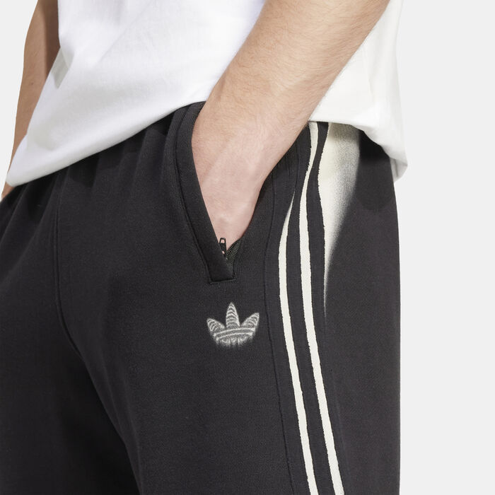 adidas Originals Men's Skeleton Graphic Shorts Black image number 4