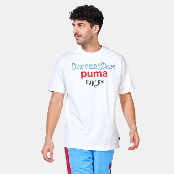 PUMA Men's x DAPPER DAN T-Shirt White PUMA Men's x DAPPER DAN T-Shirt White image number 0