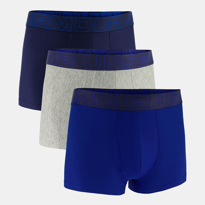 Under Armour Men's Performance Tech Boxers (3 Pieces) Blue Under Armour Men's Performance Tech Boxers (3 Pieces) Blue image number 0