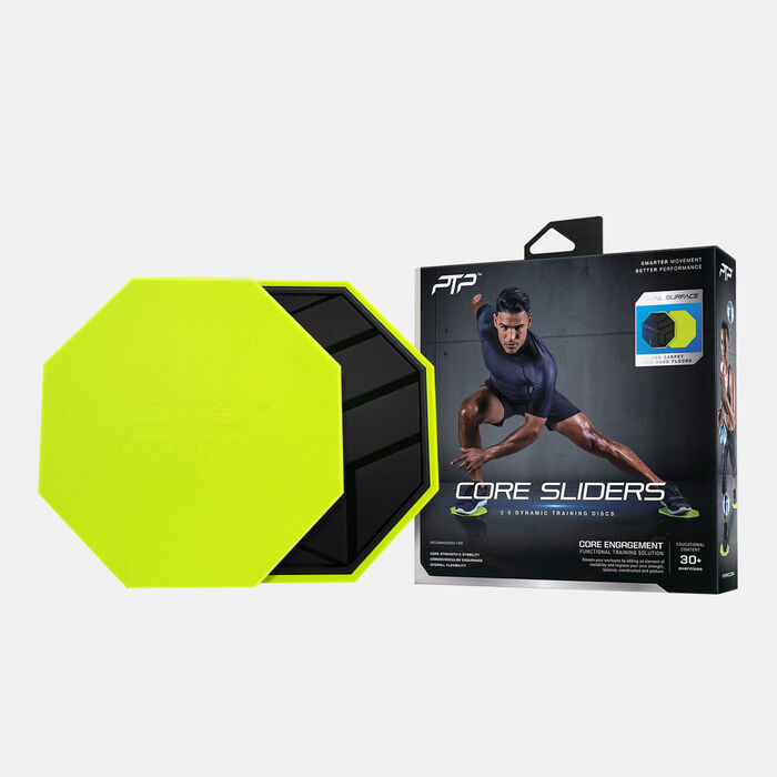 PTP Core Training Sliders Green PTP Core Training Sliders Green image number 2