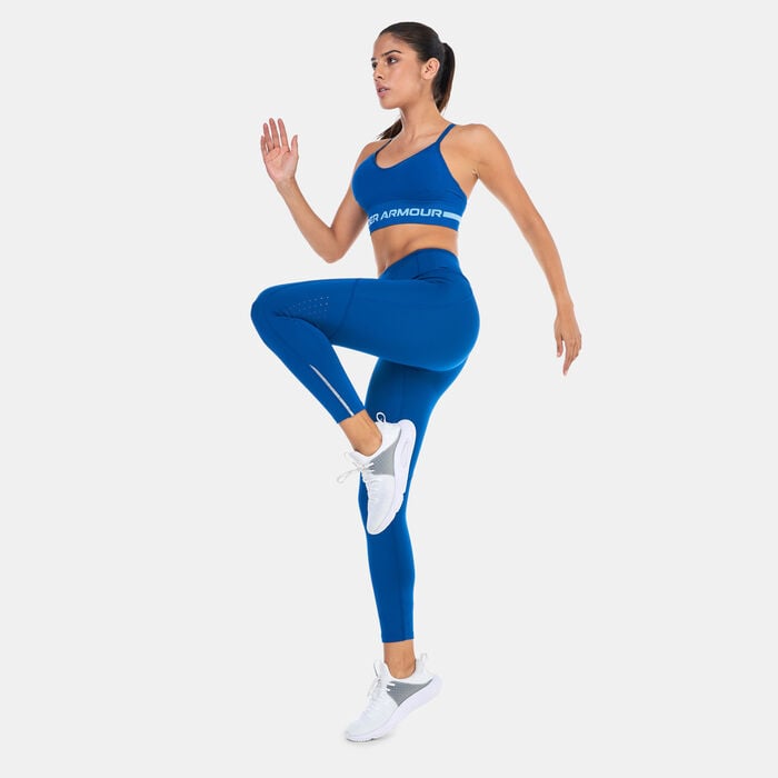 Under Armour Women's UA Fly Fast 3.0 Ankle Leggings Blue Under Armour Women's UA Fly Fast 3.0 Ankle Leggings Blue image number 2