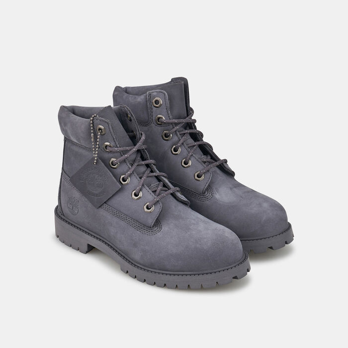 Timberland Kids' 6-Inch Premium Boot Grey image number 1