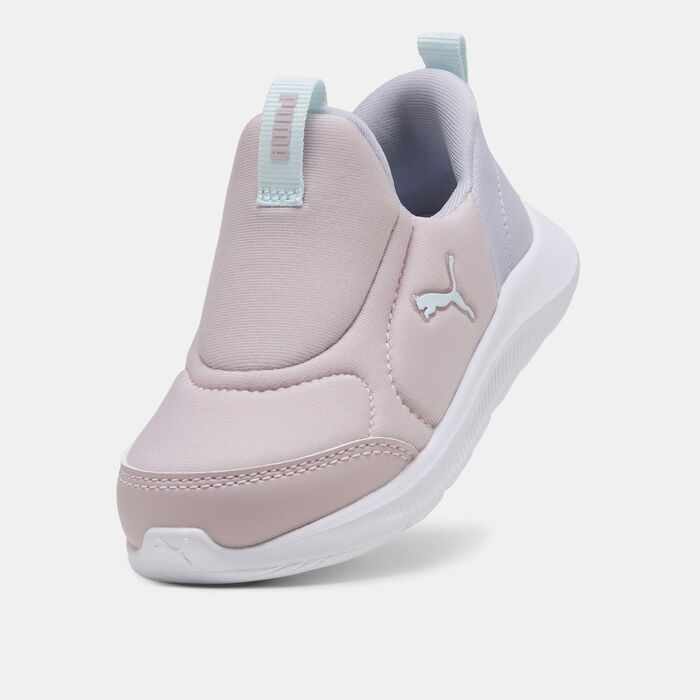 PUMA Kids' Fun Racer 2 Sliptech Shoes Green PUMA Kids' Fun Racer 2 Sliptech Shoes Green image number 3