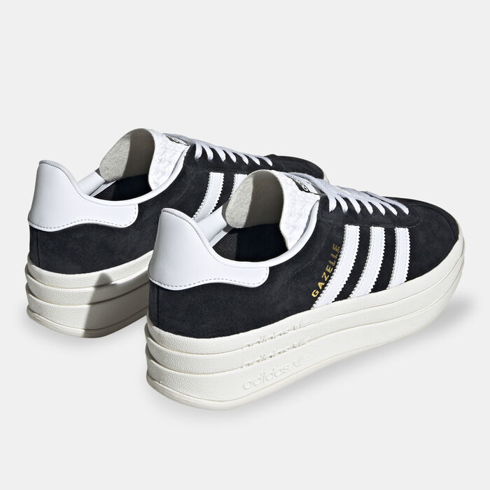 adidas Originals Women's Gazelle Bold Shoes Black image number 2