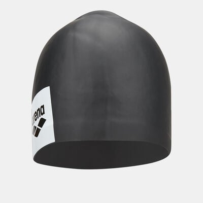Arena Logo Moulded Swimming Cap Black Arena Logo Moulded Swimming Cap Black