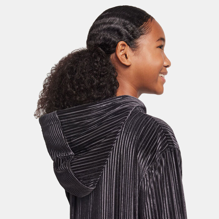 Nike Kids' Sportswear Full-Zip Hoodie Black Nike Kids' Sportswear Full-Zip Hoodie Black image number 5