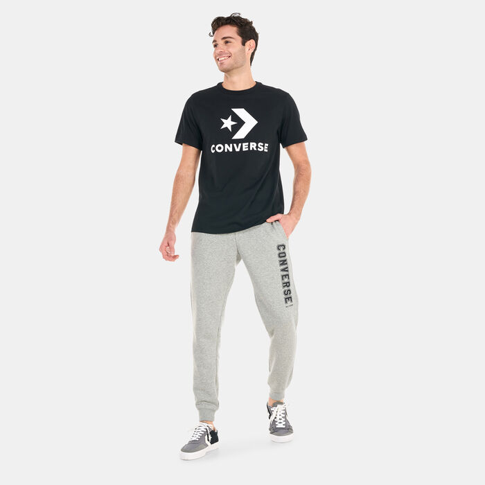 Converse Go-To Star Chevron Logo T-Shirt Black Converse Go-To Star Chevron Logo T-Shirt Black image number 2