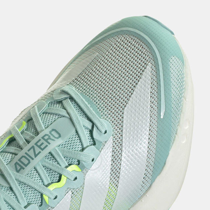 adidas Women's Adizero Boston 13 Shoes Blue adidas Women's Adizero Boston 13 Shoes Blue image number 4
