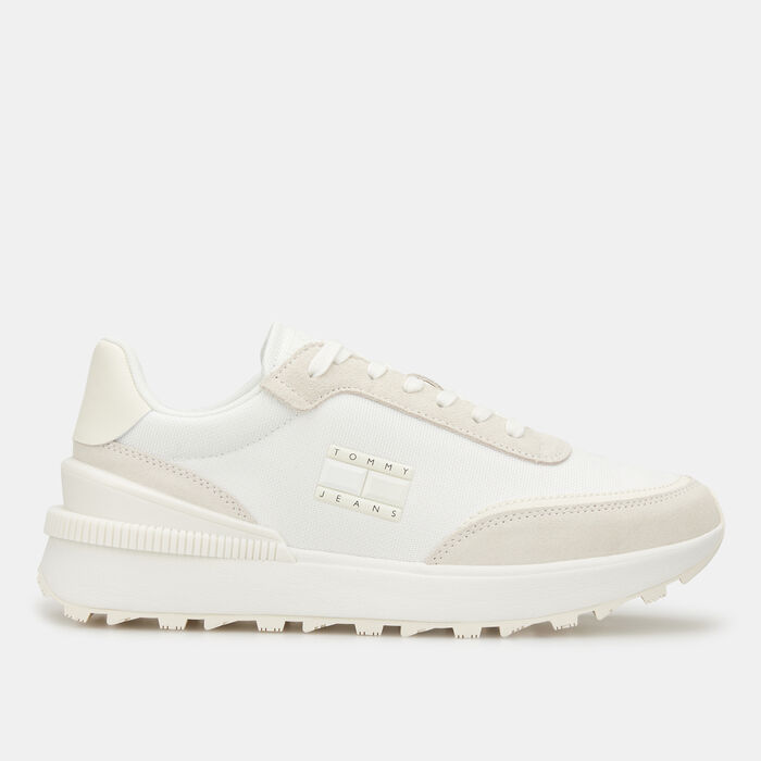 Tommy Hilfiger Women's Recycled Textile Cleat Runner Shoes Beige Tommy Hilfiger Women's Recycled Textile Cleat Runner Shoes Beige image number 0