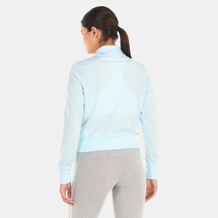 adidas Originals Women's Adicolor Classics Firebird Primeblue Track Jacket Green adidas Originals Women's Adicolor Classics Firebird Primeblue Track Jacket Green image number 1