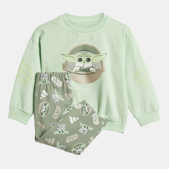 adidas Kids' Star Wars The Mandalorian Set Green adidas Kids' Star Wars The Mandalorian Set Green image number 0