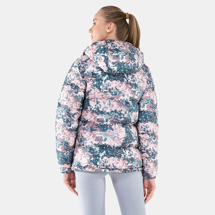 The North Face Women's Printed Sierra Down Parka Jacket The North Face Women's Printed Sierra Down Parka Jacket image number 1