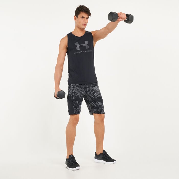 Under Armour Men's Sportstyle Tank Top Black Under Armour Men's Sportstyle Tank Top Black image number 2