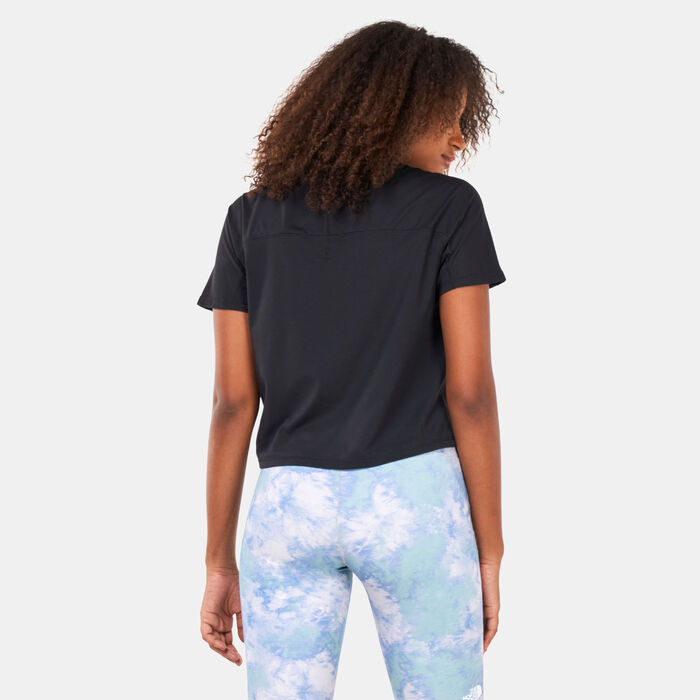 The North Face Women's Active Trail Dawn Dream T-Shirt Black The North Face Women's Active Trail Dawn Dream T-Shirt Black image number 1
