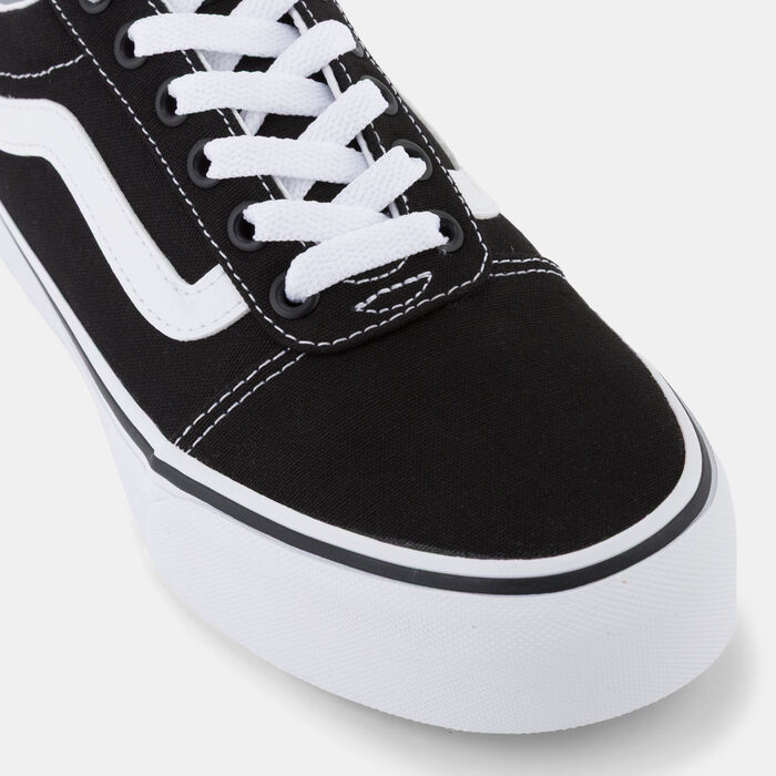 Vans Women's Ward Platform Shoes Black image number 4