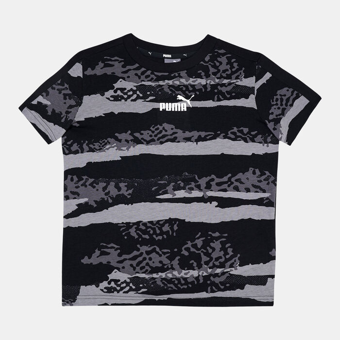 PUMA Kids' Alpha T-Shirt Black PUMA Kids' Alpha T-Shirt Black image number 0