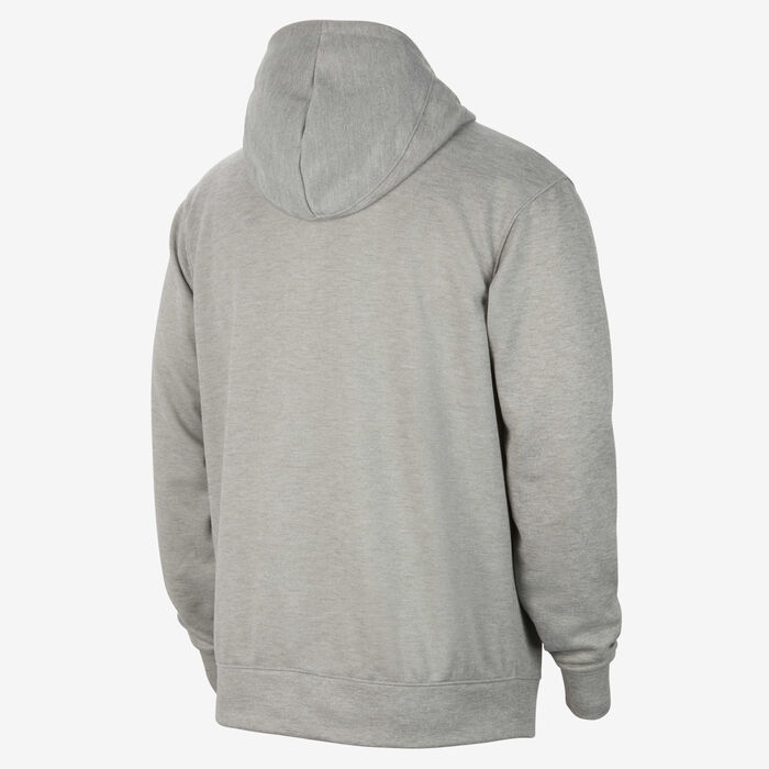 Nike Men's USA Practice Basketball Fleece Hoodie Grey Nike Men's USA Practice Basketball Fleece Hoodie Grey image number 1