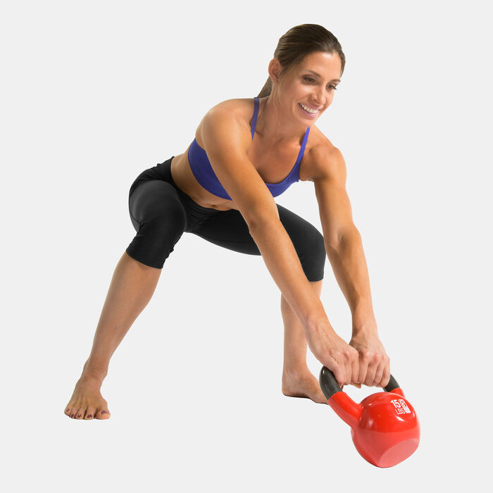 GoFit Kettlebell - 15lbs (Approx 6.8kg) Red GoFit Kettlebell - 15lbs (Approx 6.8kg) Red image number 2