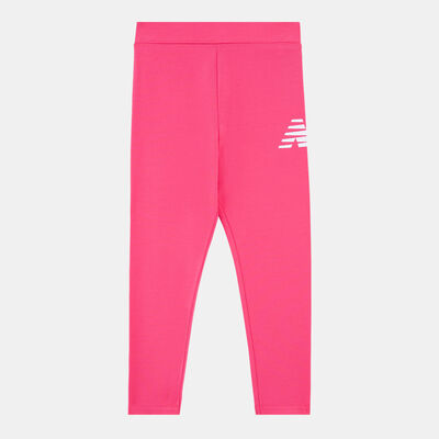 New Balance Kids' Graphic Leggings Pink