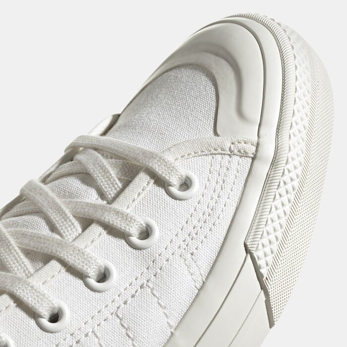 adidas Originals Men's Nizza RF Hi Shoe White adidas Originals Men's Nizza RF Hi Shoe White image number 3