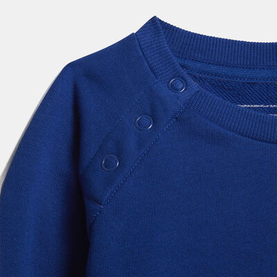 adidas Kids' Future Icons 3-Stripes Tracksuit Blue