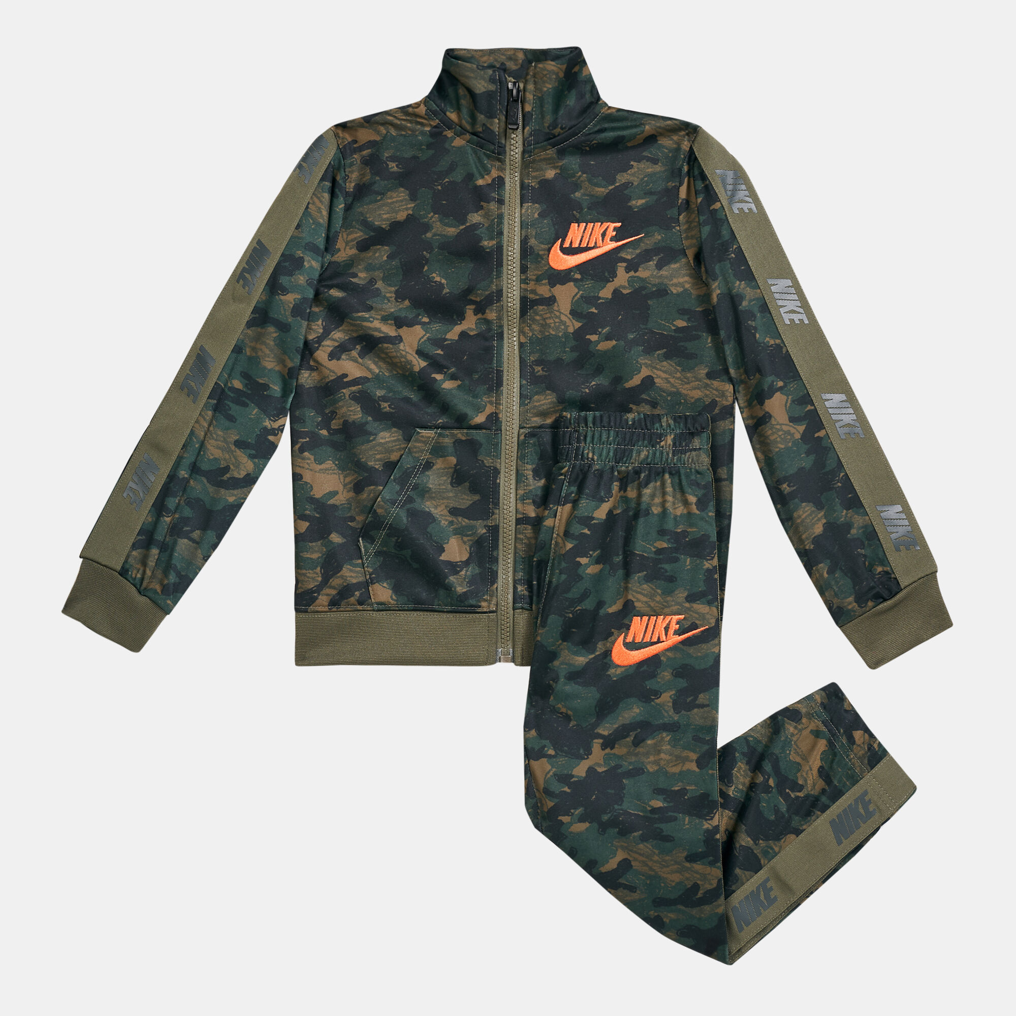 Nike junior camo tracksuit clearance