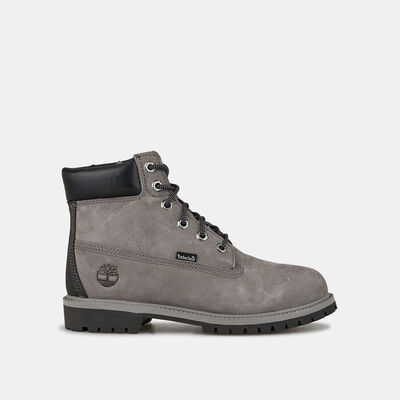 Timberland Kids' 6 Inch Premium Boot Grey Timberland Kids' 6 Inch Premium Boot Grey