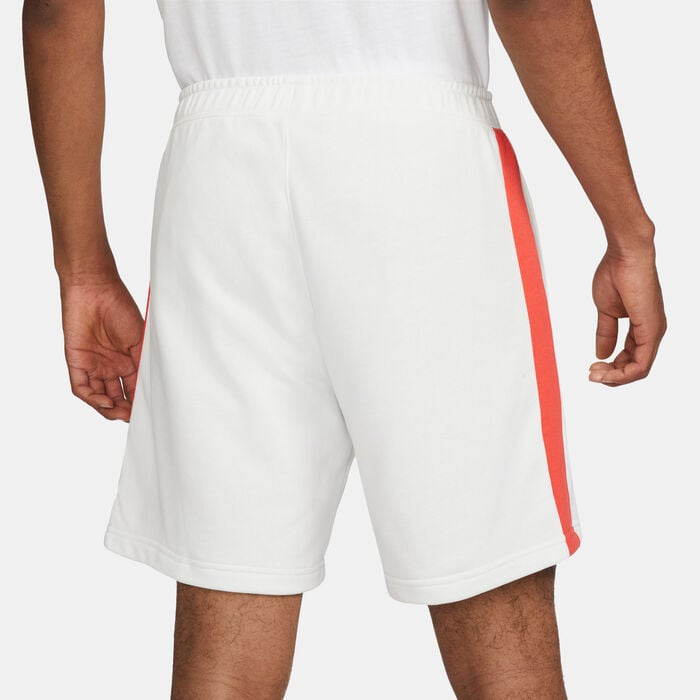 Nike Men's Air French Terry Shorts White Nike Men's Air French Terry Shorts White image number 1