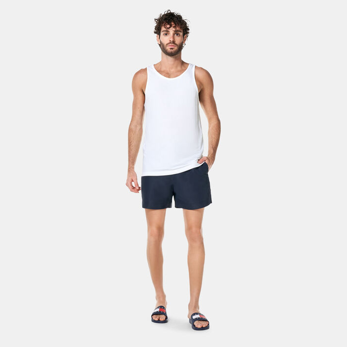 Tommy Hilfiger Men's Global Stripe Swimming Shorts Blue Tommy Hilfiger Men's Global Stripe Swimming Shorts Blue image number 2