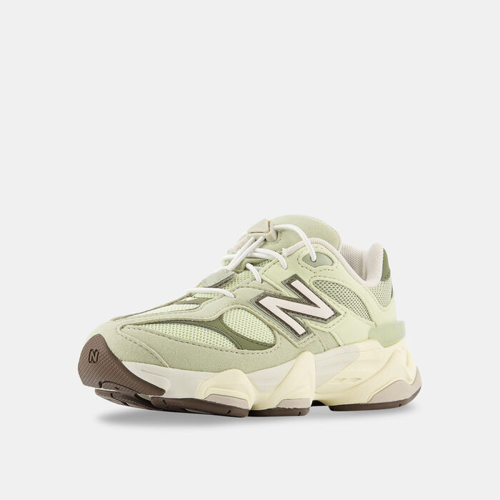 New Balance Kids' 9060 Shoes Green New Balance Kids' 9060 Shoes Green image number 5