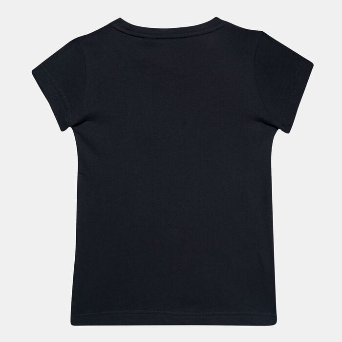 adidas Kids' Dance Metallic Print T-Shirt Black adidas Kids' Dance Metallic Print T-Shirt Black image number 1