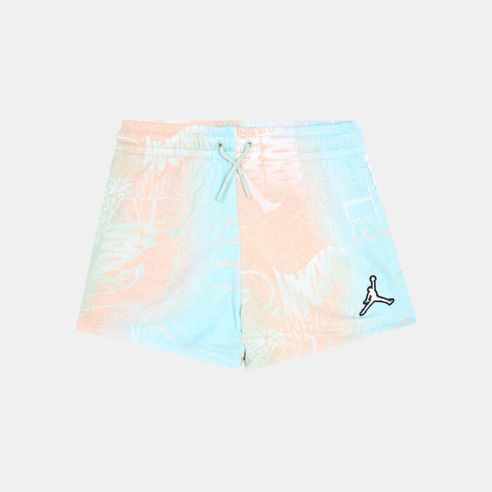 Nike Kids' Essentials New Wave Allover Print Shorts Green Nike Kids' Essentials New Wave Allover Print Shorts Green image number 0