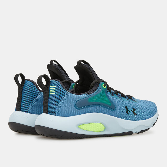 Under Armour Men's UA HOVR™ Rise 4 Training Shoe Blue Under Armour Men's UA HOVR™ Rise 4 Training Shoe Blue image number 3