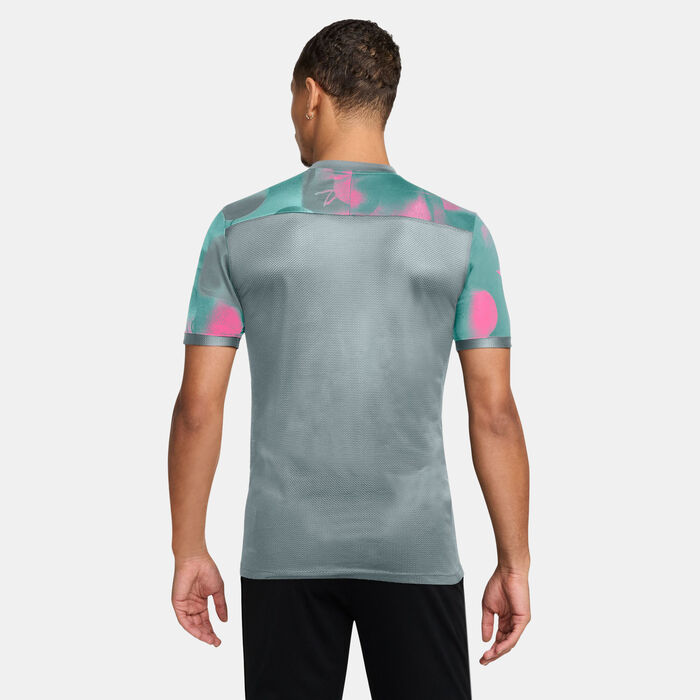 Nike Men's Academy+ Dri-FIT Football Top Green Nike Men's Academy+ Dri-FIT Football Top Green image number 1