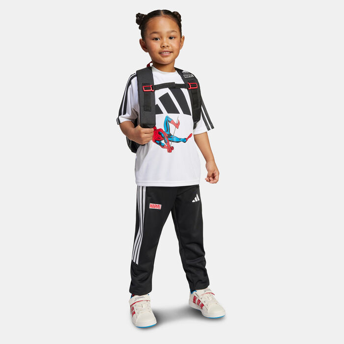 adidas Kids' Marvel Spider-Man T-Shirt White adidas Kids' Marvel Spider-Man T-Shirt White image number 2